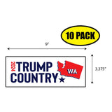 Trump Country Washington 2024 Sticker