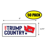 Trump Country Washington 2024 Sticker