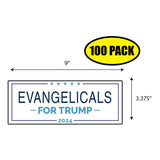 Trump Evangelicals 2024 Sticker