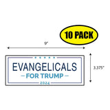 Trump Evangelicals 2024 Sticker