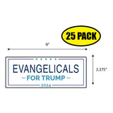 Trump Evangelicals 2024 Sticker