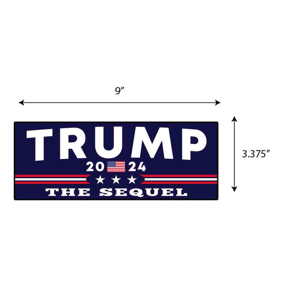 Trump The Sequel 2024 Sticker