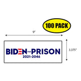 Biden For Prison Sticker