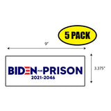 Biden For Prison Sticker