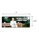 Biden Gump Smart Man Sticker