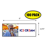 Biden Ice Cream Sticker