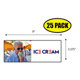 Biden Ice Cream Sticker