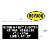 Biden Like A Toilet Sticker