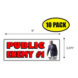 Biden Public Enemy #1 Sticker