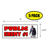 Biden Public Enemy #1 Sticker