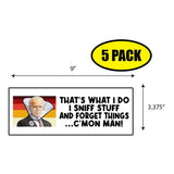 Biden Sniff Stuff Sticker