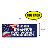 Biden Tested Positive Sticker