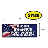 Biden Tested Positive Sticker