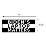 Bidens Laptop Matters Sticker