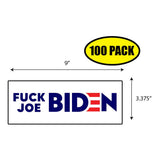 F Joe Biden Logo Sticker