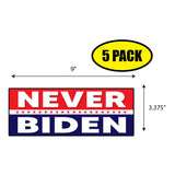 Never Biden Sticker