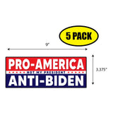 Pro America Anti Biden Sticker