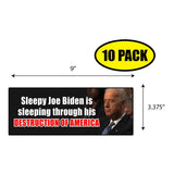 Sleepy Joe Sticker