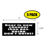 Drink Dont Drive Sticker