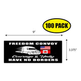 Freedom Convoy Courage Unity Sticker