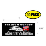 Freedom Convoy Courage Unity Sticker