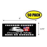 Freedom Convoy Courage Unity Sticker