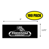 Freedom Convoy Logo Sticker