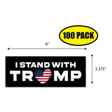 I Stand With Trump Sticker