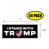 I Stand With Trump Sticker