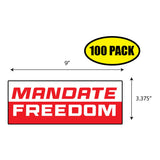 Mandate Freedom Sticker