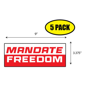 Mandate Freedom Sticker