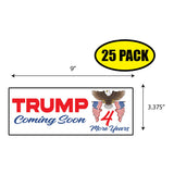 Trump Coming Soon Sticker