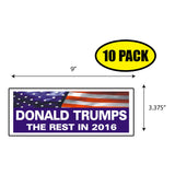 Trumps The Rest Sticker Sticker