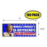 Wife For President Sticker