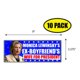 Wife For President Sticker