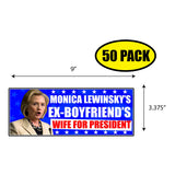 Wife For President Sticker