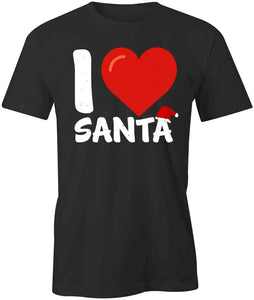 I Love Santa T-Shirt