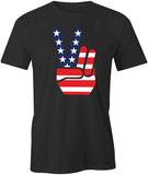 Peace And America T-Shirt