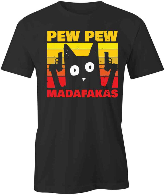 Pew Pew Cat T-Shirt