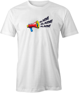 Comic Megaphone Alarm T-Shirt