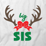 Big Sis Reindeer T-Shirt