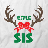 Little Sis Reindeer T-Shirt