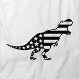 Dinosaur USA Flag T-Shirt