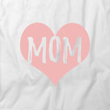 Mom Pink Heart T-Shirt