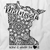 State Mandala - Minnesota T-Shirt