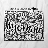 State Mandala - Wyoming T-Shirt