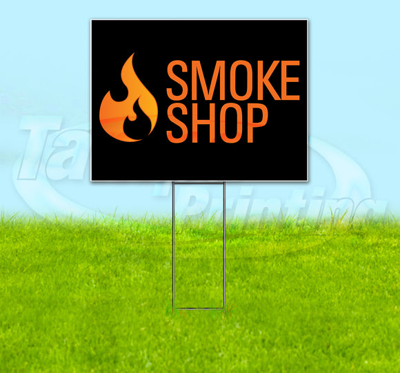 Smoke Shop Yard Sign